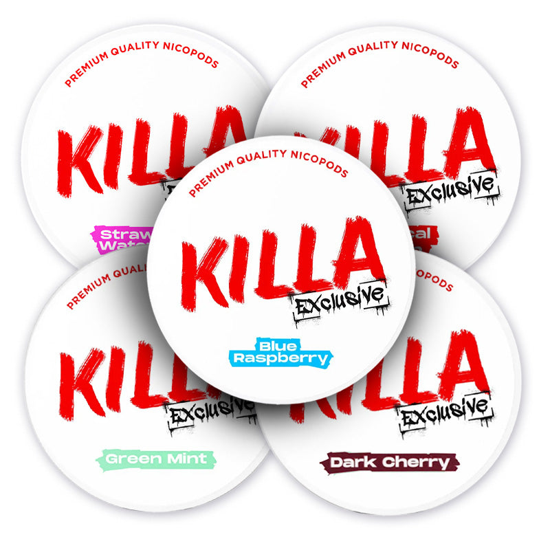 Killa Exclusive Variety 16.5mg Bundle (10-Pack)