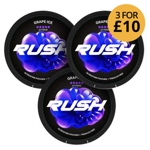 Rush Grape Ice Extreme 20mg (3-Pack)