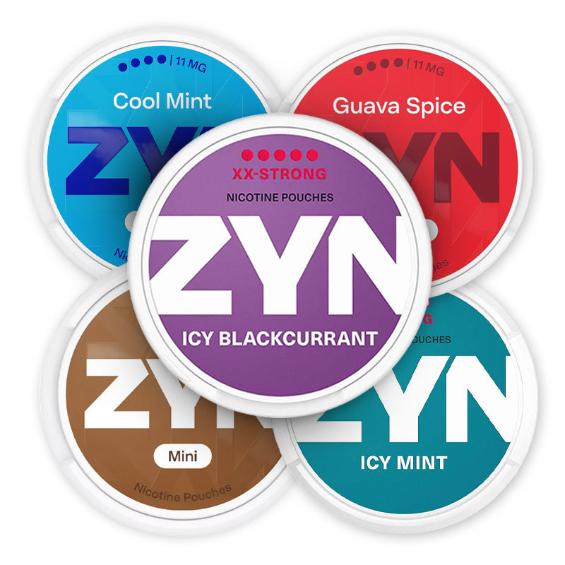ZYN Mint & Berry Strength Variety Bundle (20-Pack)