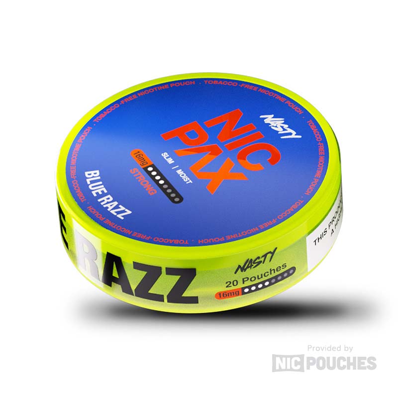 Nasty Nicpax Blue Razz