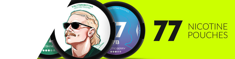 Nicotine pouch collection banner